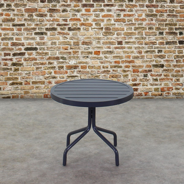 Lark Manor AbbieLea Metal Outdoor Side Table Wayfair